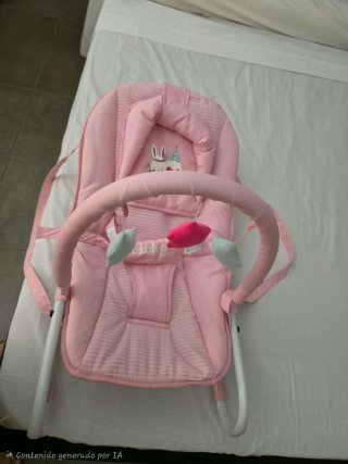 Hamaca Asalvo con Arco de Juego Conejito