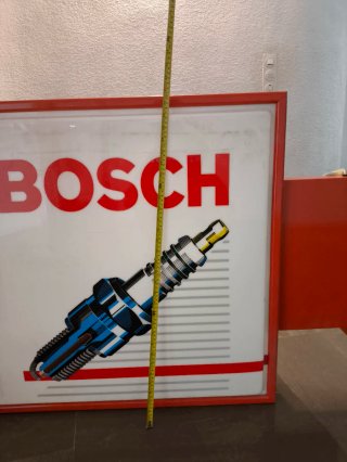 Cartel Luminoso Bosch Spark Plug