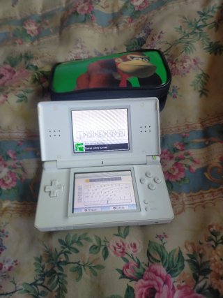 Consola Nintendo DS Blanca confunda y sin cargador