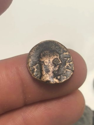 Moneda Romana Mesopotamia Carrhae Eliogabalo
