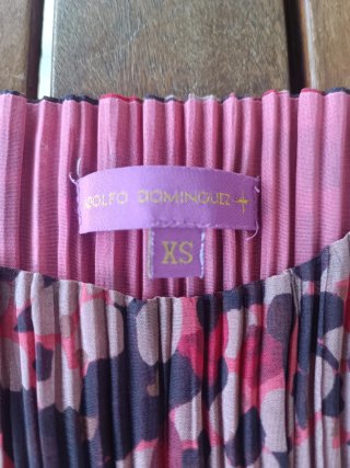 Top plisado Adolfo Domínguez Talla XS