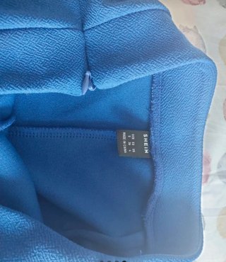 Falda pantalón Shein Talla S Azul