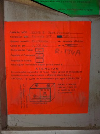 Cámara Frigorífica Industrial