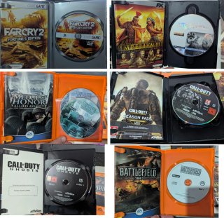 Lote 6 Juegos PC