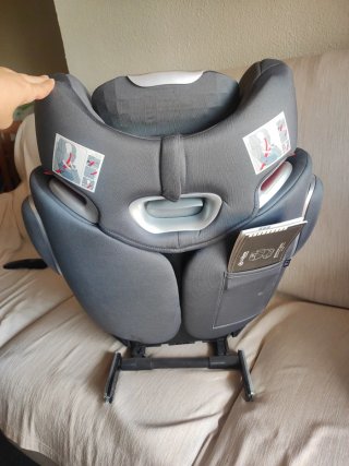 Silla Cybex Solution platinium con Isofix