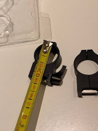 Anillas Warne Maxima 30 mm Desmontables Visor