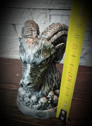 Statua Baphomet Capra Scultura Gotico Devil
