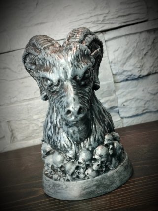 Statua Baphomet Capra Scultura Gotico Devil