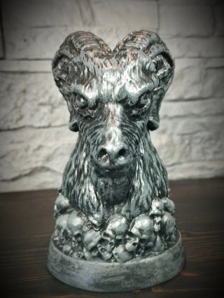 Statua Baphomet Capra Scultura Gotico Devil