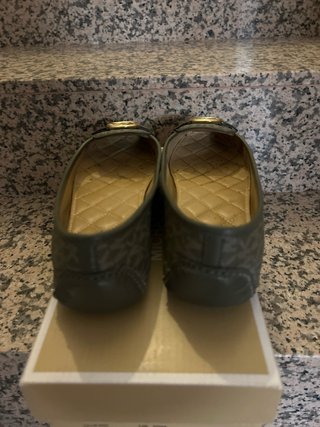 Bailarinas Michael Kors MK Verde y Dorado