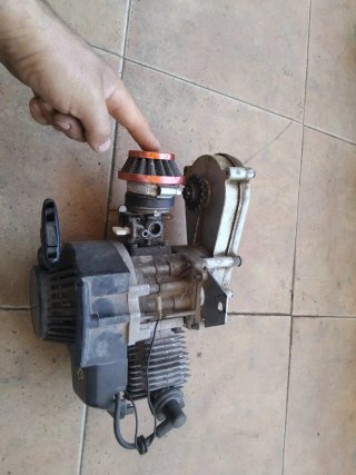 Motor minimoto gasolina cross