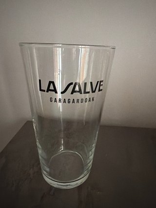 Vaso de Cerveza La Salve