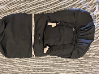 Saco Uzturre Invierno Estrellas Gris