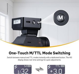 Flash Godox iT20-F Fujifilm mini TTL NUEVO