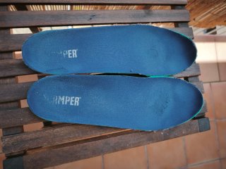 Camper Canica Talla 45 Negro/Gris