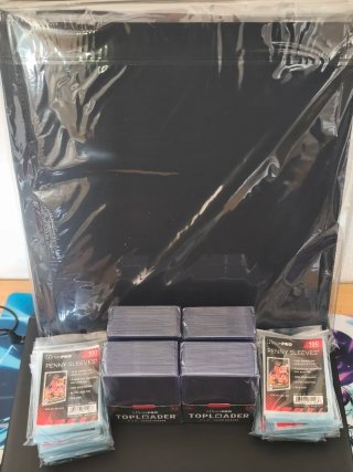 Lote Álbum Toploader y Fundas Ultra Pro