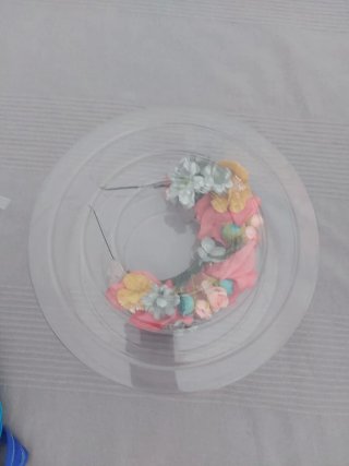 Tocado de flores