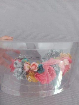Tocado de flores