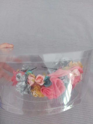 Tocado de flores