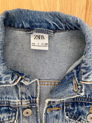 Chaqueta vaquera Zara 7 años