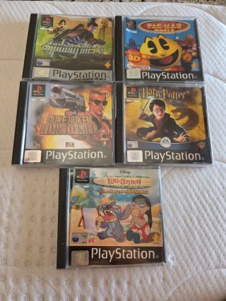 Lotto 5 Giochi PlayStation 1 (PS1)