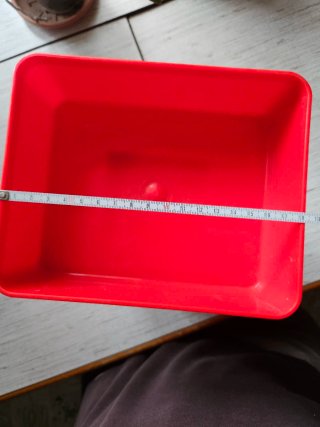 Bilancia da cucina rossa MAX 5 kg