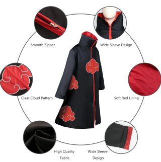 Capa Akatsuki Itachi Talla Única