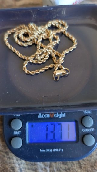 Cordón oro 18k