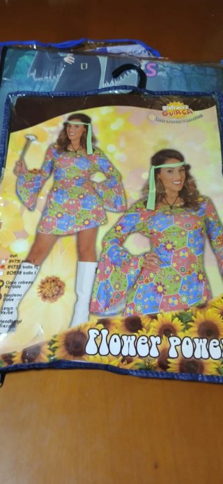 Disfraz Flower Power GUIRCA Talla M