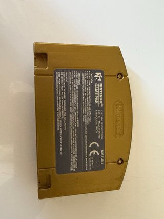 Zelda Majora's Mask N64 Cartucho Dorado
