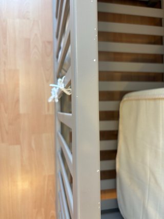 Cuna madera 120x60 marrón claro