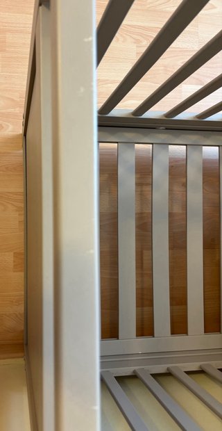 Cuna madera 120x60 marrón claro
