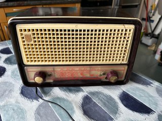 Rádio Alemão Schaub Libelle 56/II Anos 50