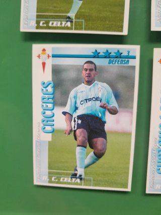 Cromos de fútbol C. Celta