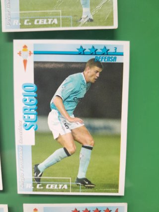 Cromos de fútbol C. Celta