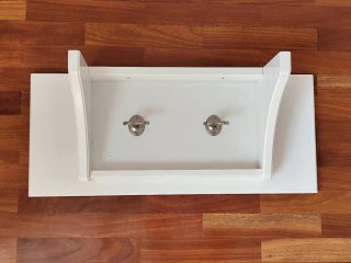 Estante pared IKEA STENSTORP con ganchos