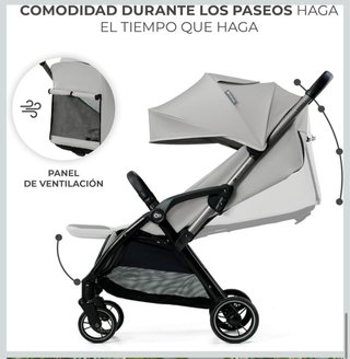 Silla de Paseo Kinderkraft APINO (NUEVO) Gris