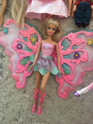 Lote de muñecas Barbie y accesorios