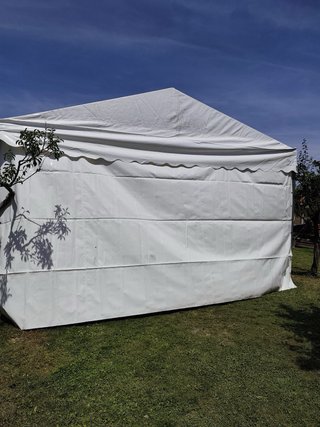 Carpa Blanca 6x12 metros