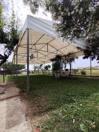 Carpa Blanca 6x12 metros