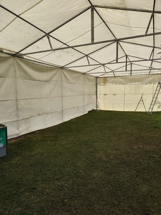 Carpa Blanca 6x12 metros