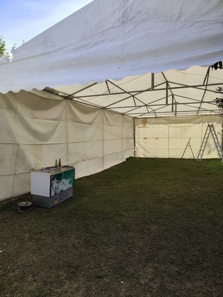 Carpa Blanca 6x12 metros