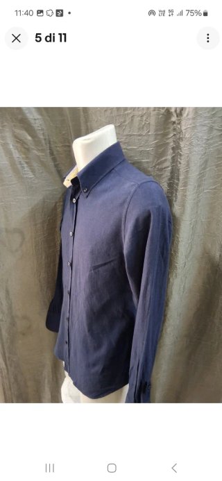 Camicia uomo puro lino Daddy & Son M