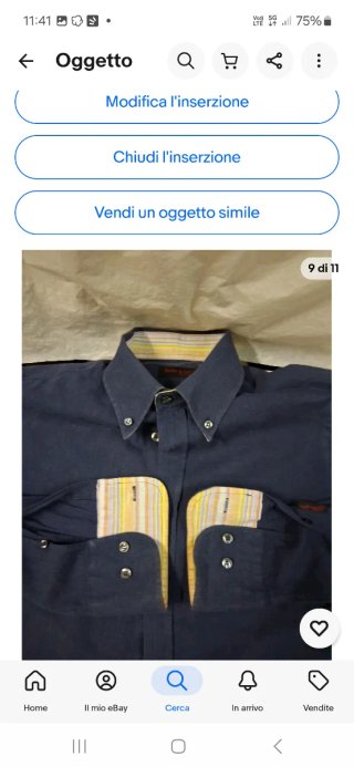 Camicia uomo puro lino Daddy & Son M