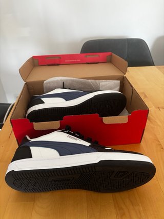 Zapatillas Puma Hombre Mujer Blancas Negras