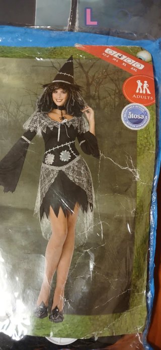 Disfraz Bruja Atosa Talla L