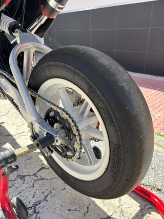 Pit Bike IMR 160cc Negra y Naranja