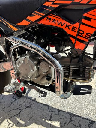 Pit Bike IMR 160cc Negra y Naranja
