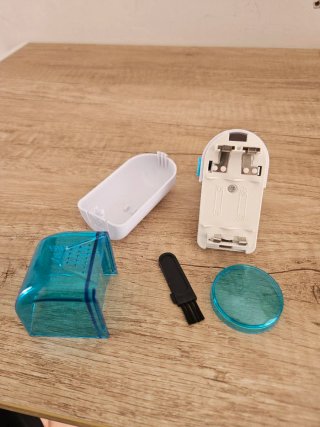 Quitapelusas eléctrico portátil