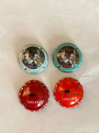 Chapas Cava Castell de Biart (4 unidades)